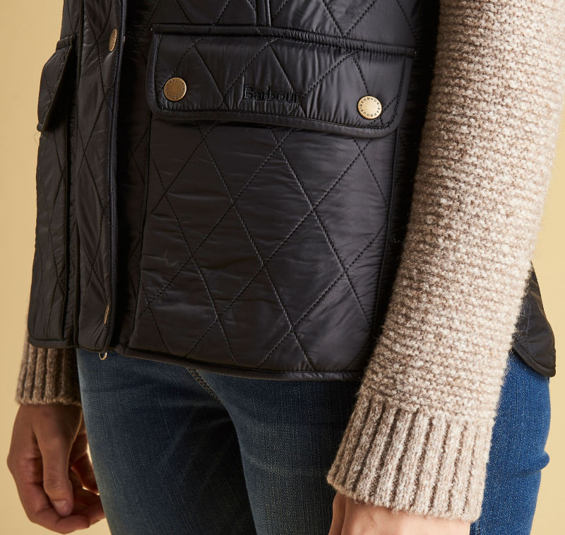 Barbour® Wray Diamond-Quilted Nylon Gilet | Orvis